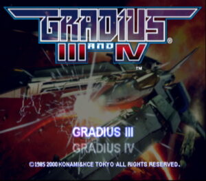 Test de Gradius III & IV sur PS2 par